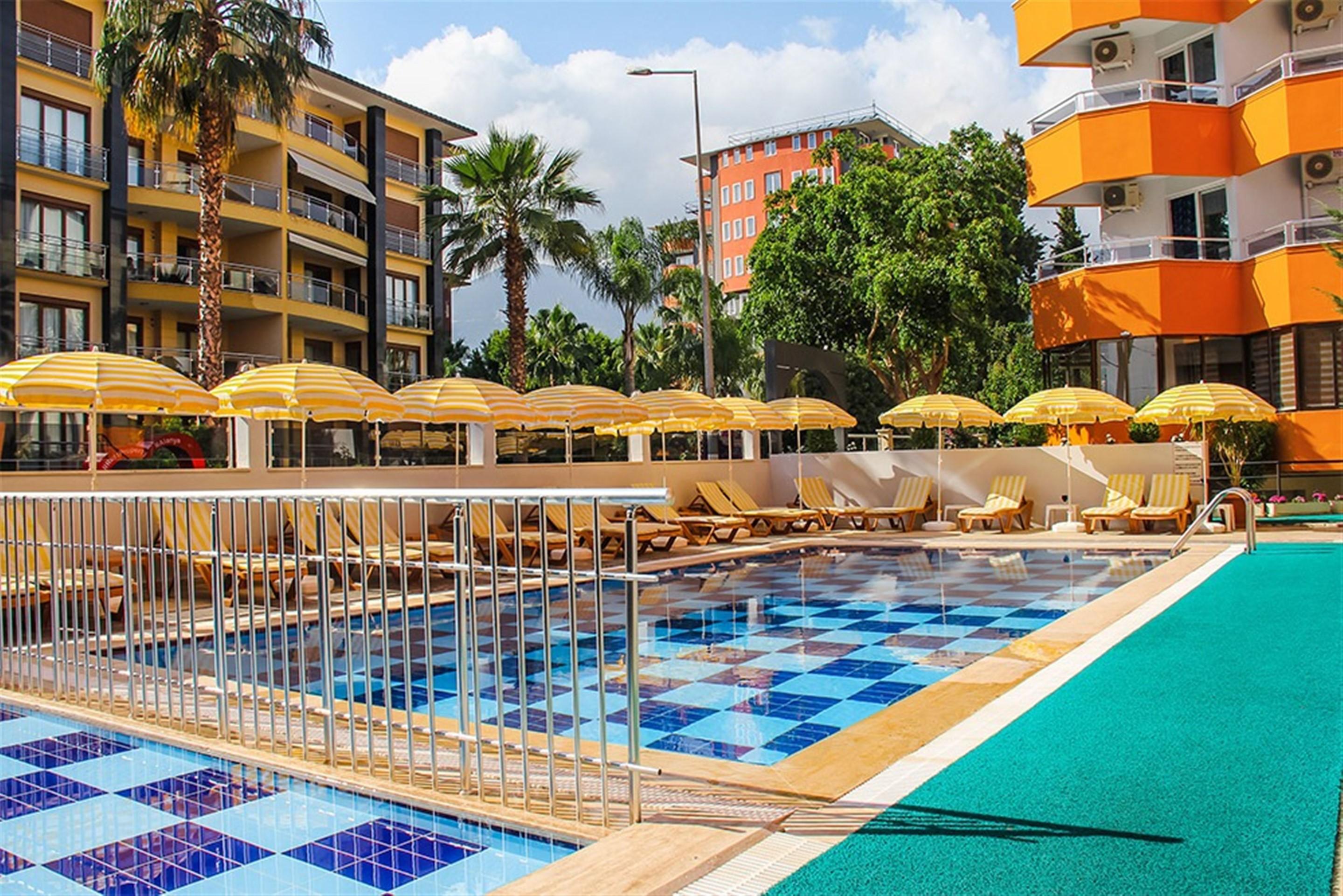Asem Hotel Alanya Eksteriør billede
